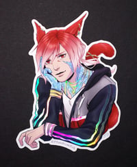 Image 2 of FFXIV Holographic Vinyl Stickers