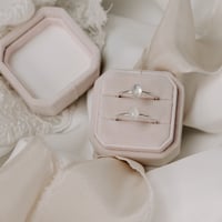 Oval Rose Quartz Ring, 1st edition