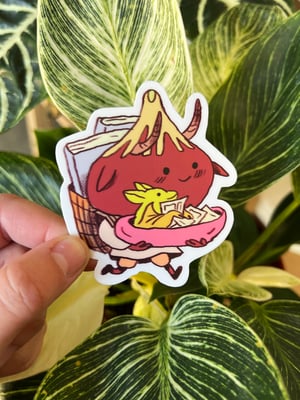 Comic Bowl Sticker