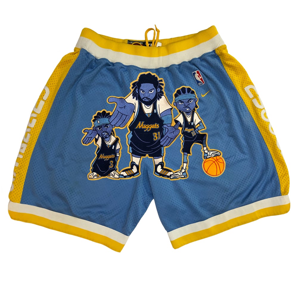 Denver Thuggets Custom 1/1 Nike Shorts