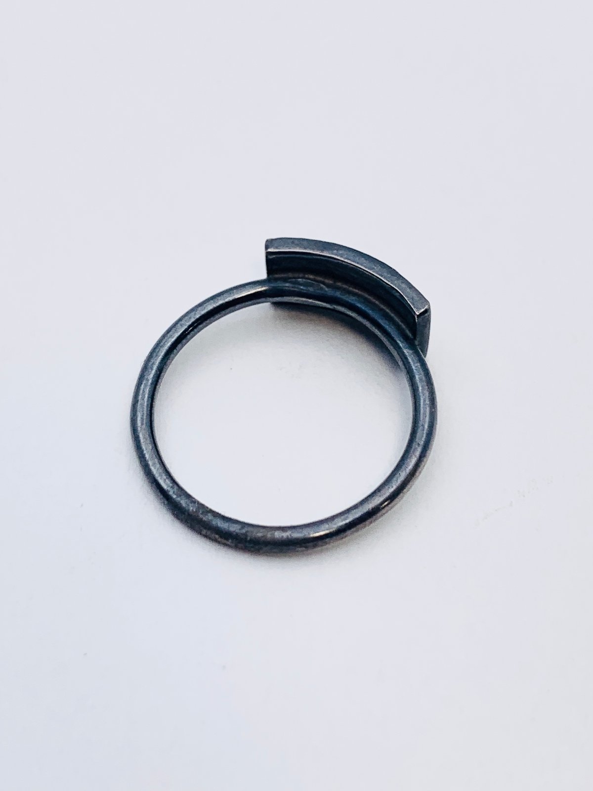 Textured Silver Ring by Kelly Draper
