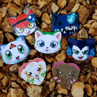 Image 2 of Digimon Shaped Buttons