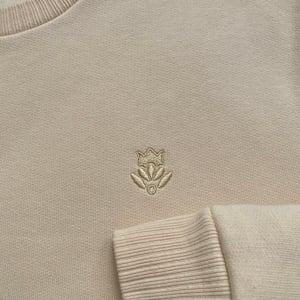 Image of Phuncle Classic Length Jumper - Cream