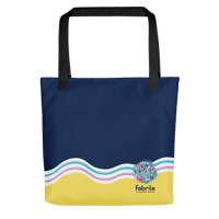 Image 1 of Febrile Blue Tote bag