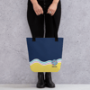 Febrile Blue Tote bag