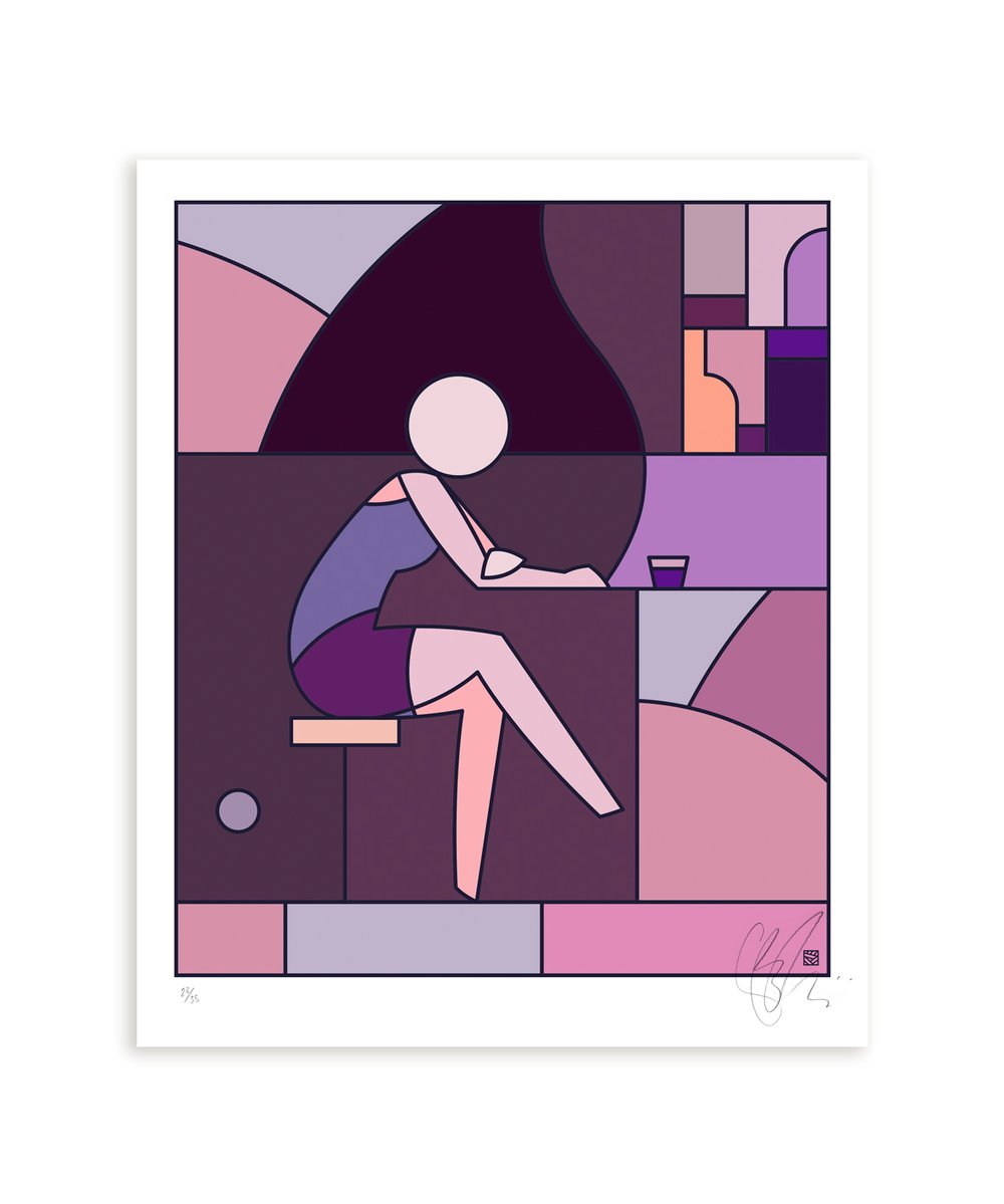 Image of 'HAPPY HOUR' - THE LAST ESCAPE - Print Series