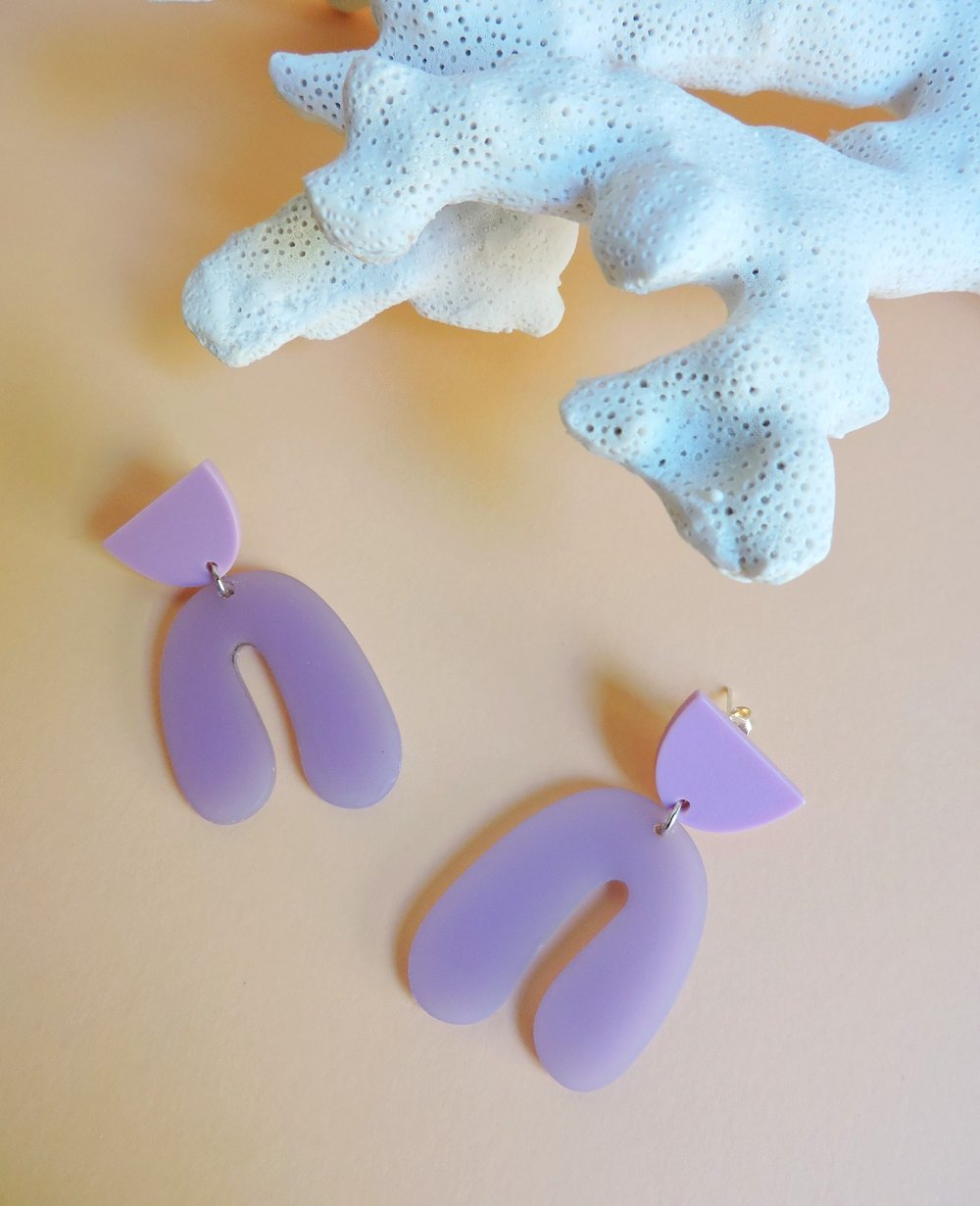 Image of Pendientes IRIS - Lila