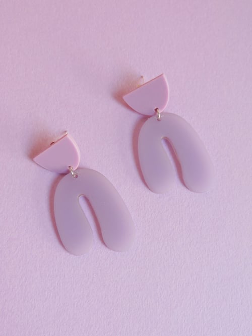 Image of Pendientes IRIS - Lila