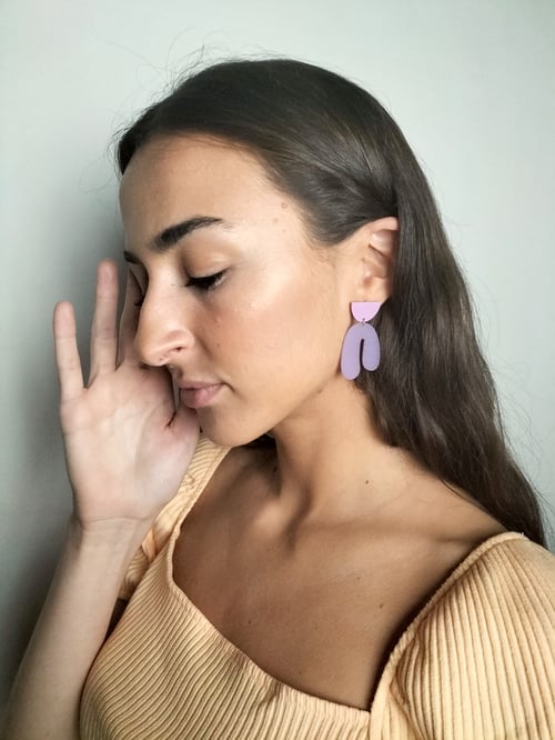 Image of Pendientes IRIS - Lila