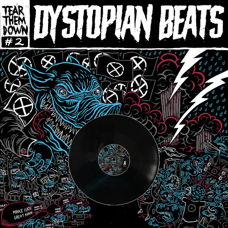 Image of Dystopian Beats 12" Black Vinyl