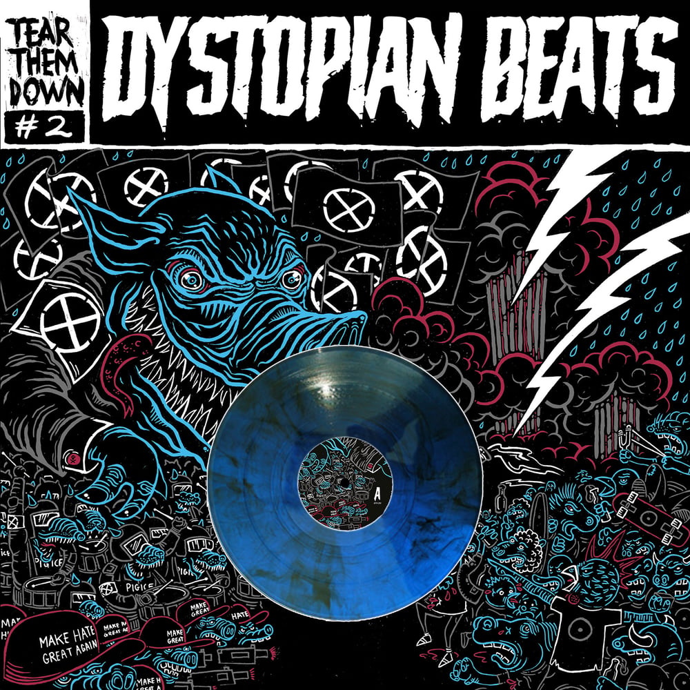 Image of Dystopian Beats 12" colored vinyl (Limited)