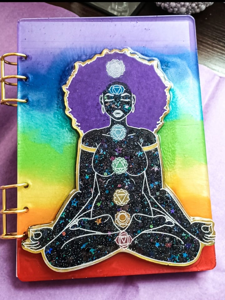 Image of "Chakra Goddess" Notebook