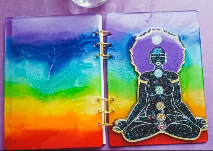 Image of "Chakra Goddess" Notebook