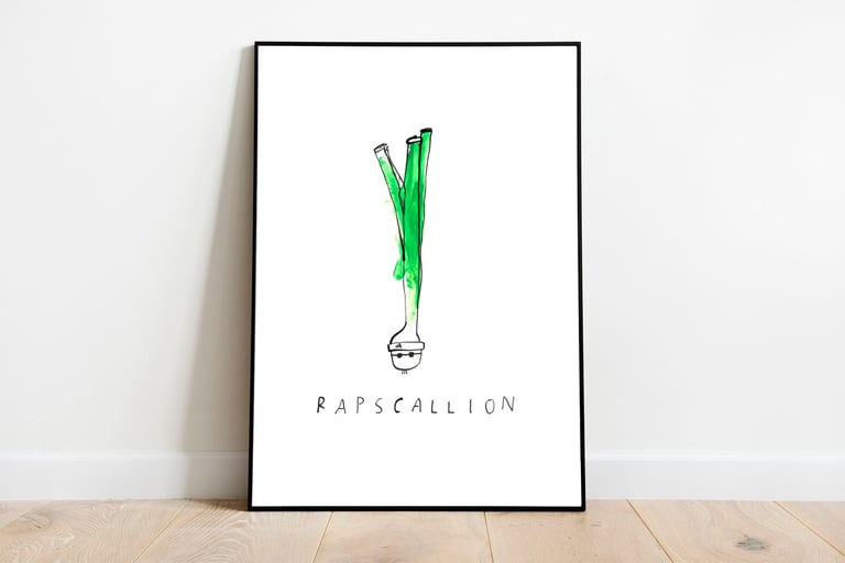 Rapscallion // Signed Print