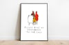 Please give my condiments to the chef // Signed Print