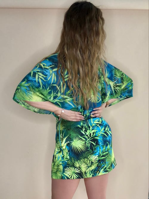 Image of Green Tropical Skirt