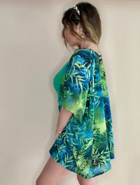 Image 4 of Green Tropical Kaftan