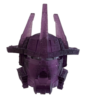 Image of Kanohi Mask of Creation by Galva (Resin-printed, trans-purple)