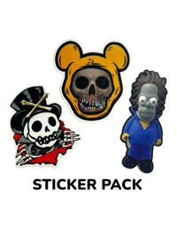 3 pack sticker set