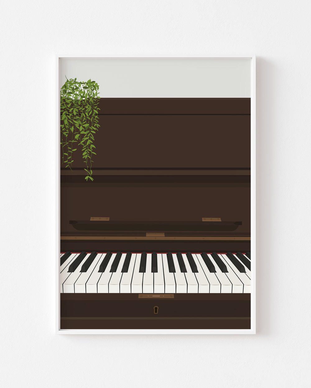Image of Upright Piano Print