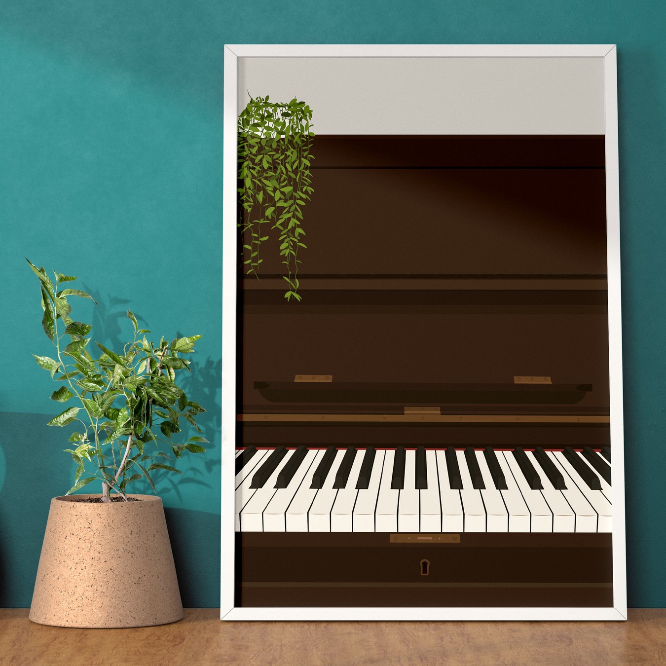 Image of Upright Piano Print