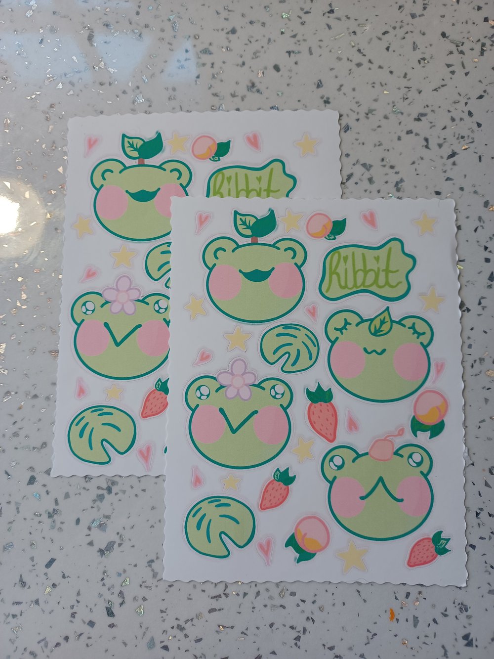 Image of Froggy Sticker Sheet