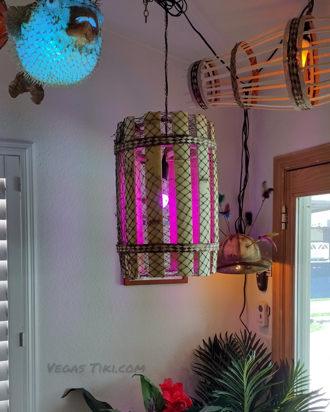 tiki swag lamp