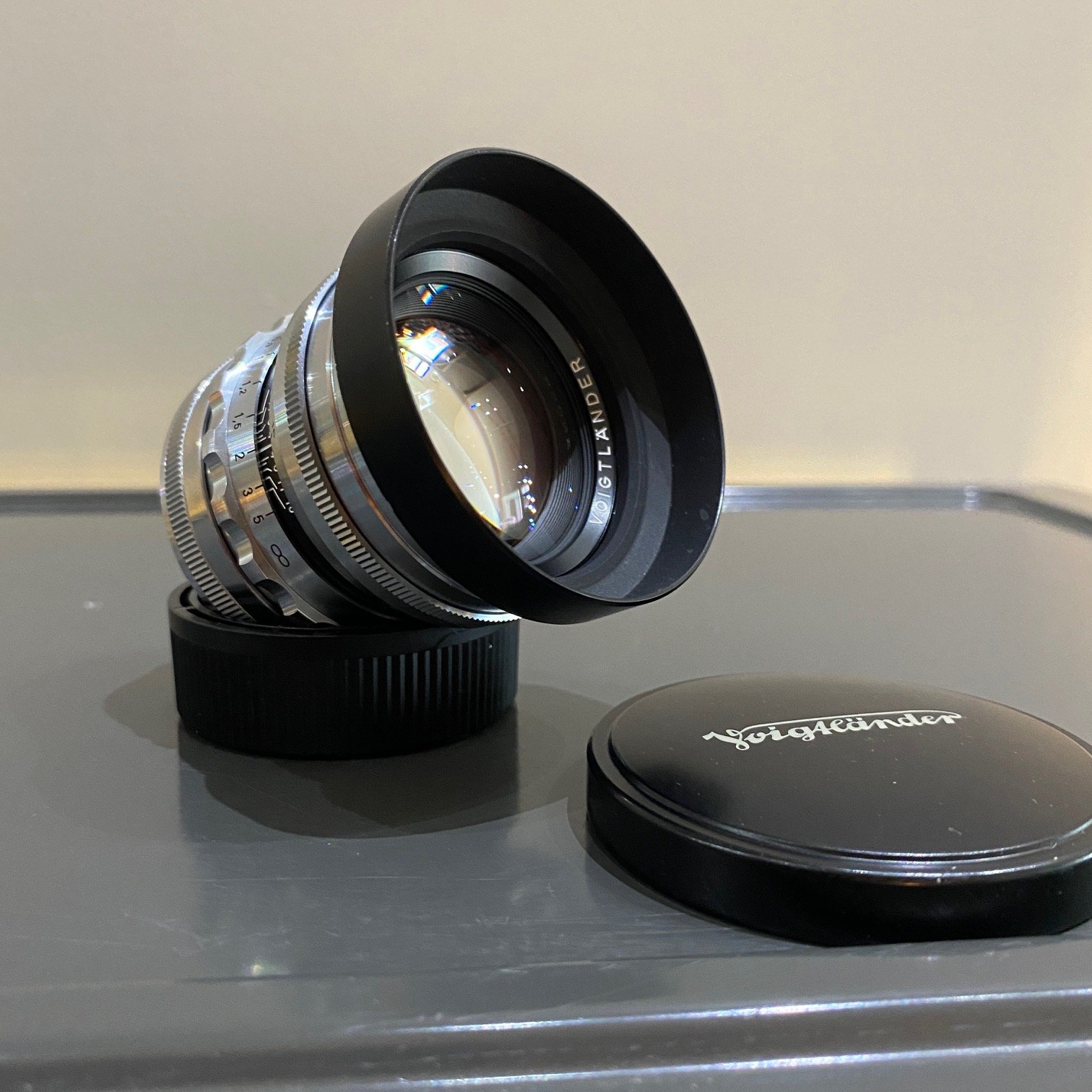 Voigtlander Nokton 50mm f1.5 M mount lens (1005445) | Glass Key Camera