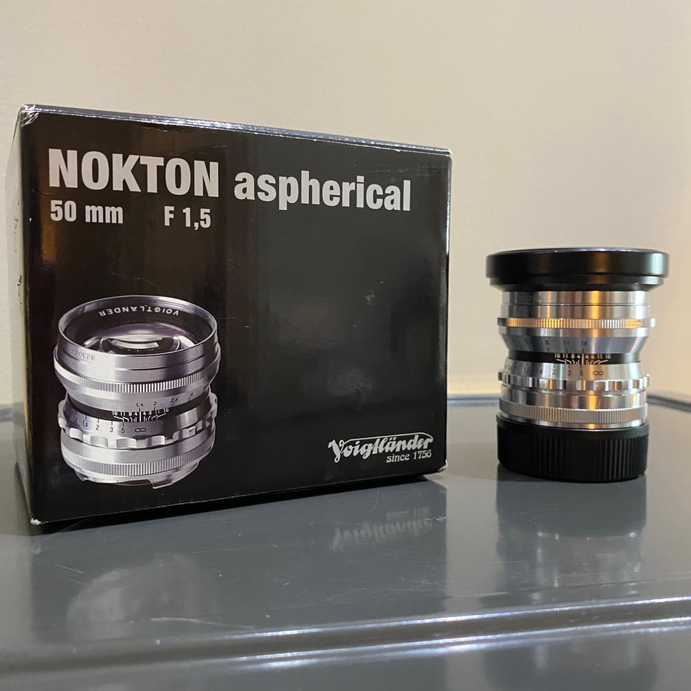 Image of Voigtlander Nokton 50mm f1.5 M mount lens (1005445)