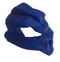 Image 1 of Bionicle Kanohi Mask of Intangibility by Rothanak (FDM Plastic-printed, Dark Blue)