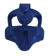 Image 2 of Bionicle Kanohi Mask of Intangibility by Rothanak (FDM Plastic-printed, Dark Blue)