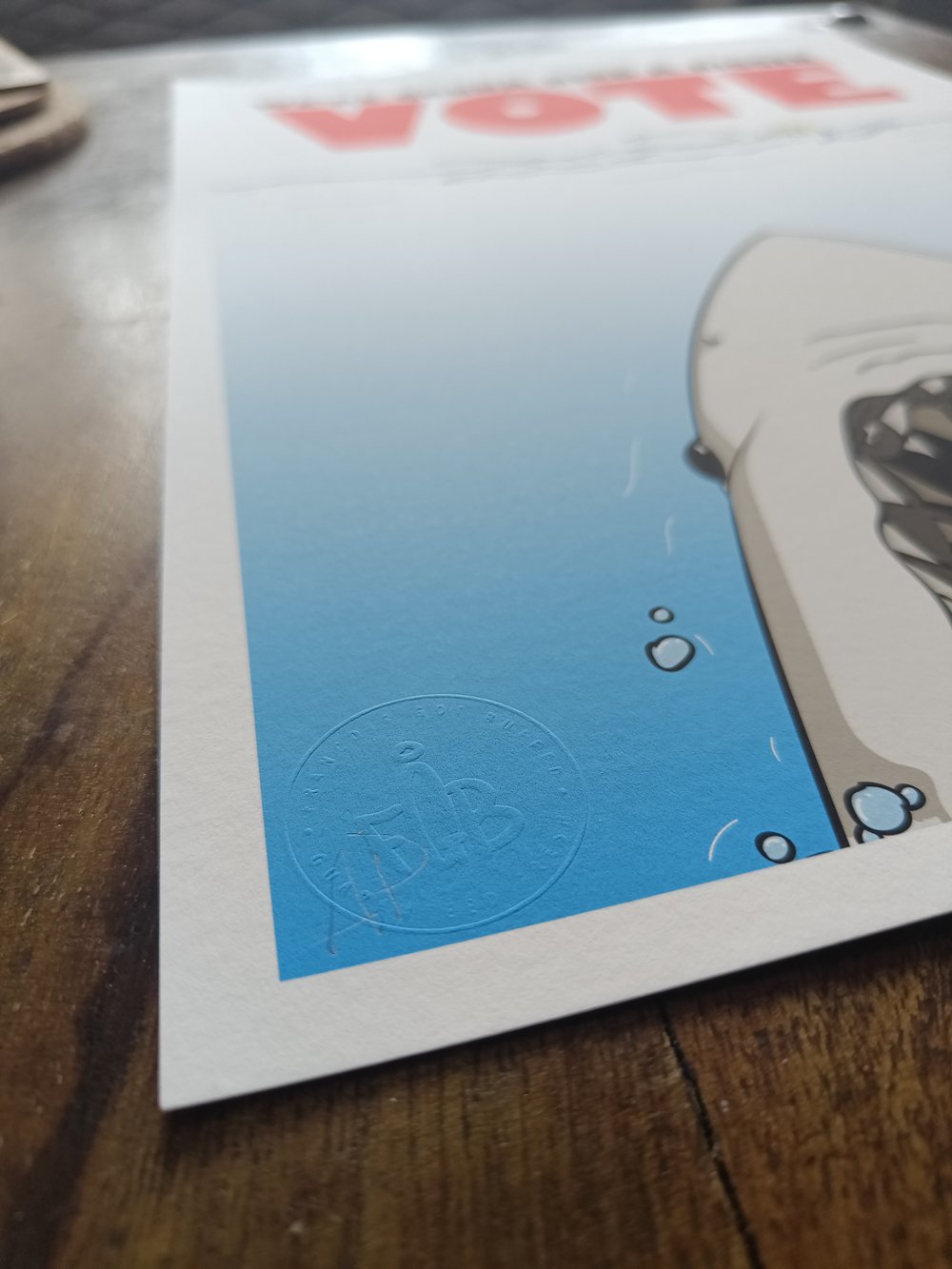 WE'RE GONNA NEED A BIGGER VOTE - LIMITED EDITION GICLEE PRINT