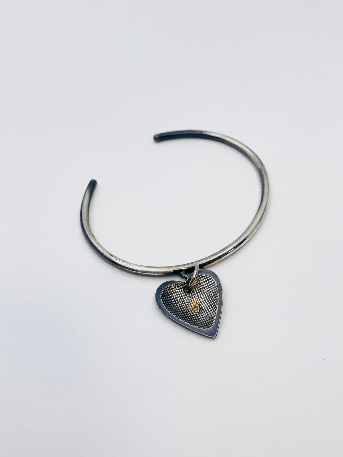 Textured Heart Bracelet by Kelly Draper