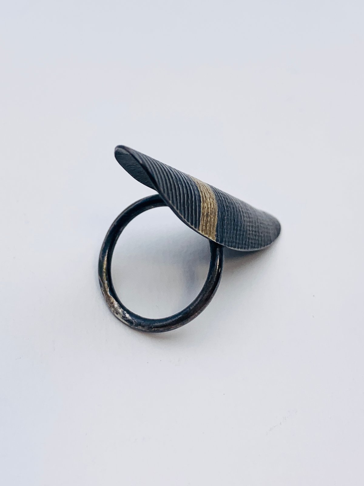 Textured Oval Ring by Kelly Draper