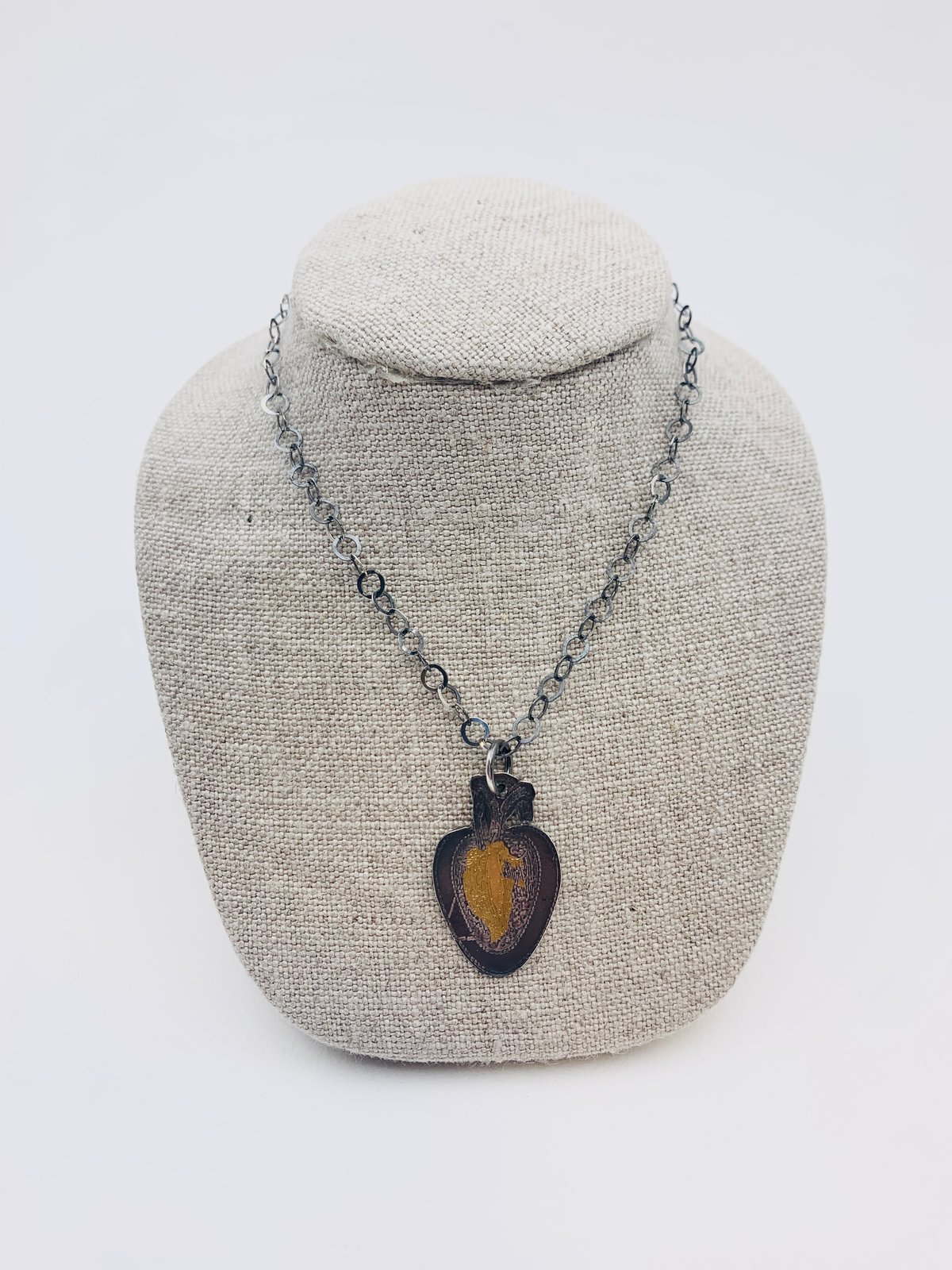 Anatomical Heart Necklace by Kelly Draper
