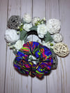 Neon Swirl Scrunchie