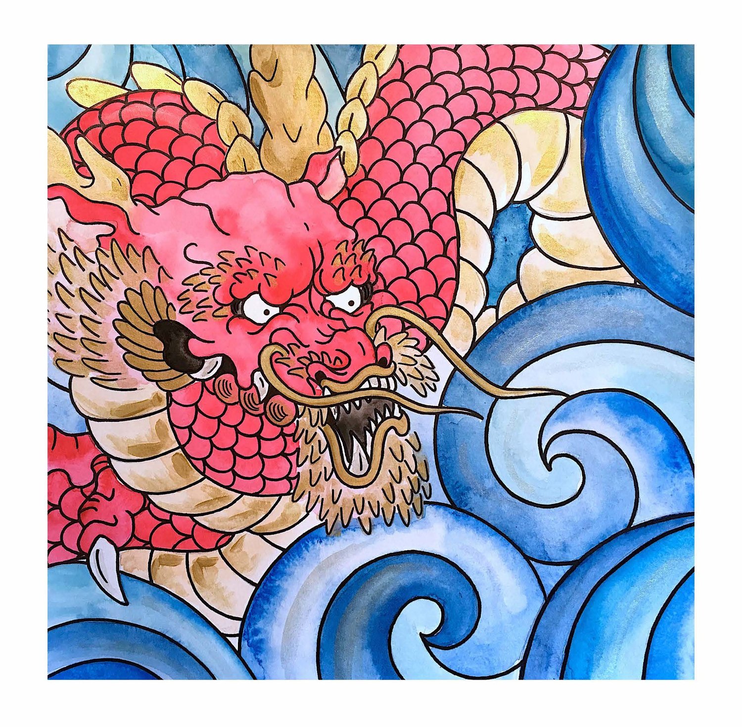 Dragon Print