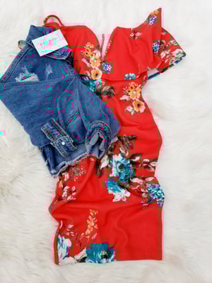Image of Crop Denim Jacket 