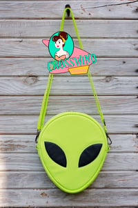 Space Face - Martian Green with Black