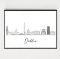 Dublin Skyline Illustration