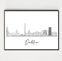 Image 2 of Dublin Skyline Illustration