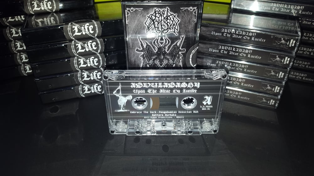 Abvulabashy - Upon The Altar Ov Lucifer (Clear Tape)