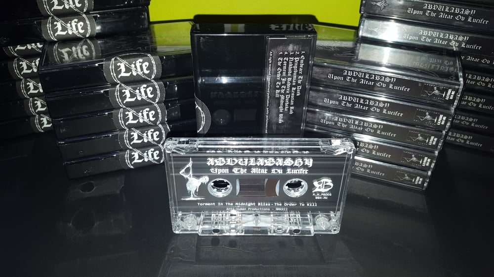 Abvulabashy - Upon The Altar Ov Lucifer (Clear Tape)