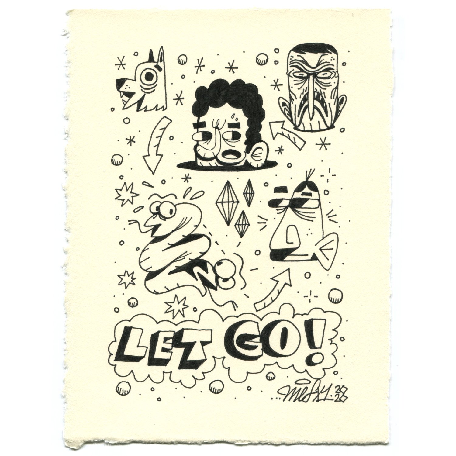 Let Go (Original Artwork)