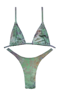 Image 3 of (New) Wild Lavender Bikini Set - M