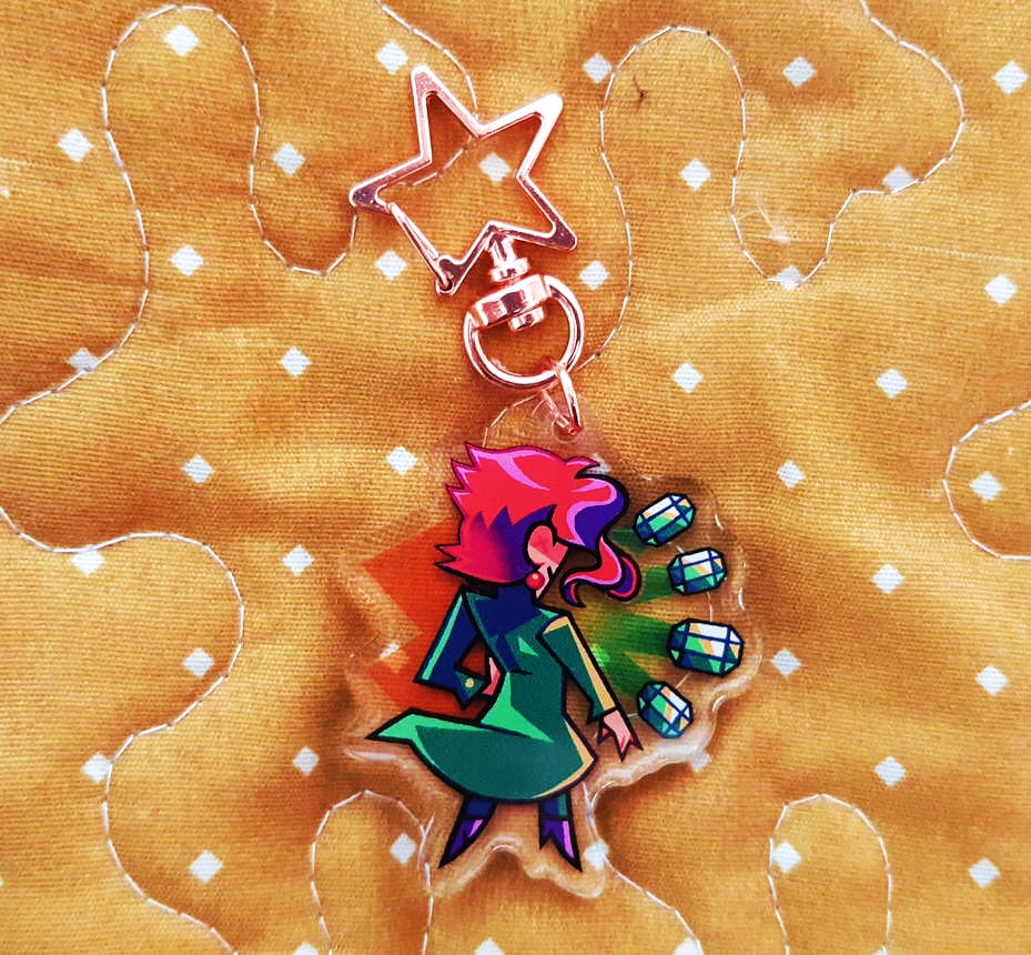 Image of Noriaki Kakyoin - 2'' Acrylic Keychain (double sided)