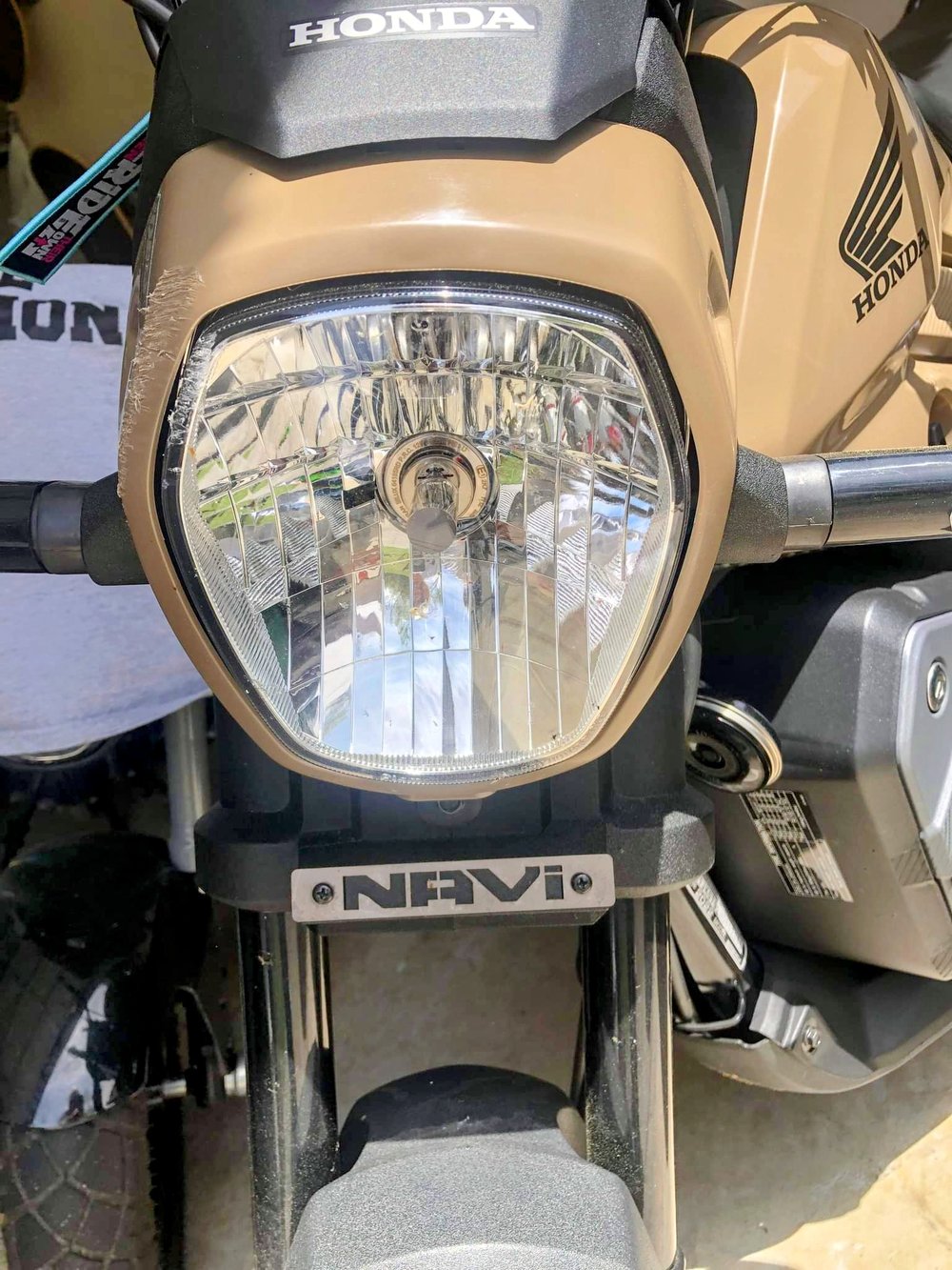 Honda NAVi 110 Bling Plate