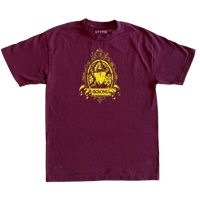 MAROON "WEPT" TEE