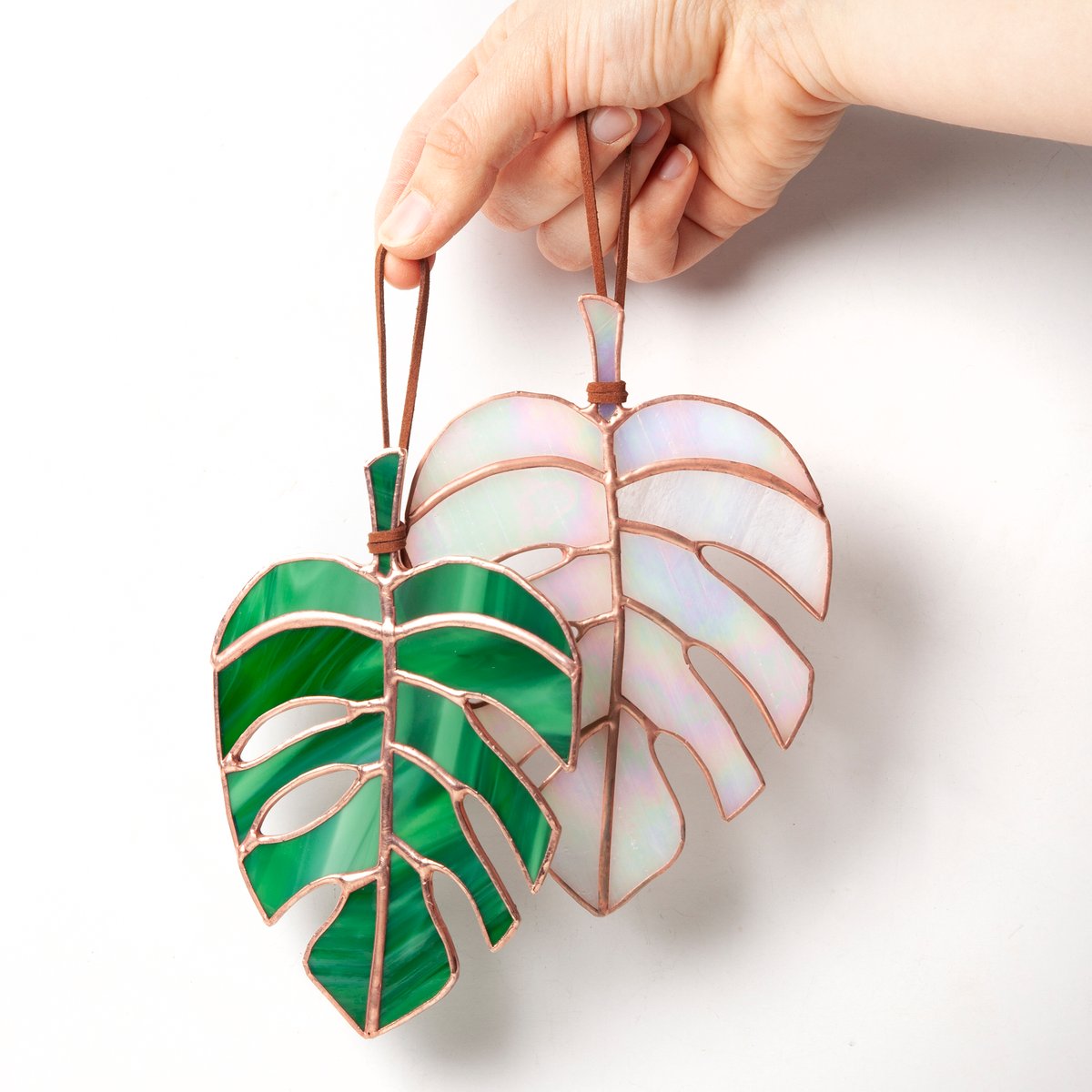 Image of Monstera Leaf Sun Catcher