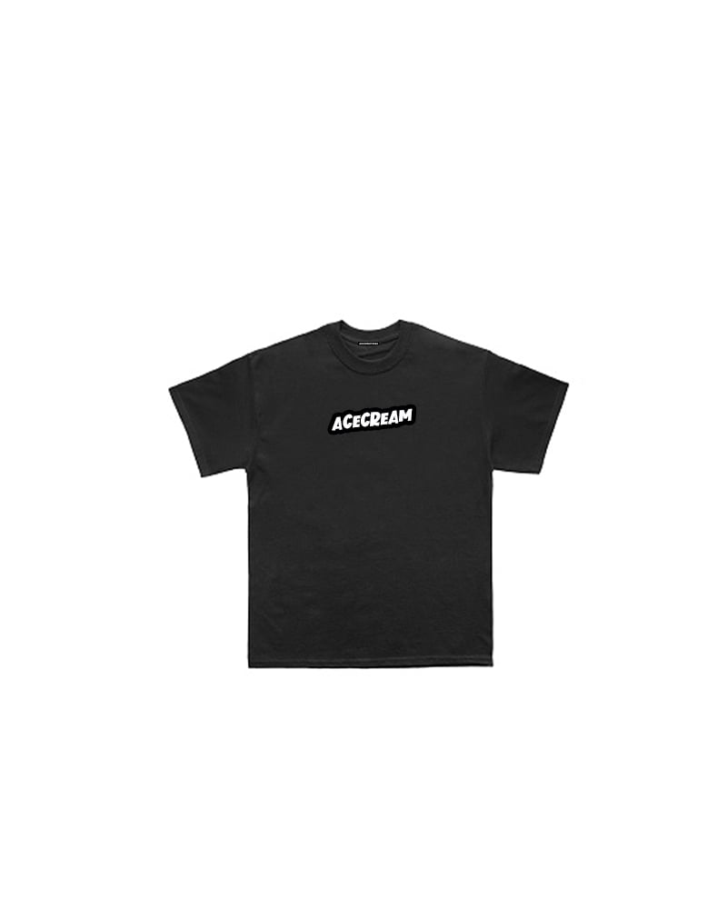 Image of ACE CREAM CONE Tee Shirt - Black